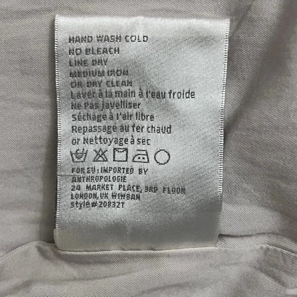 Anthropologie Tiny Editions‎ Amber floral satin embroidered bomber jacket Sz L